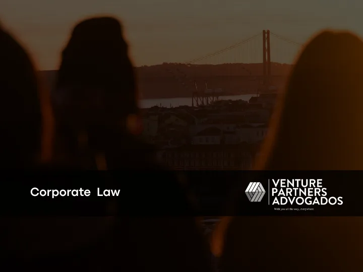 Step-by-step infographic or legal guide regarding the incorporation of a Private Limited Company (Lda.) in Portugal by VPA Law Firm.