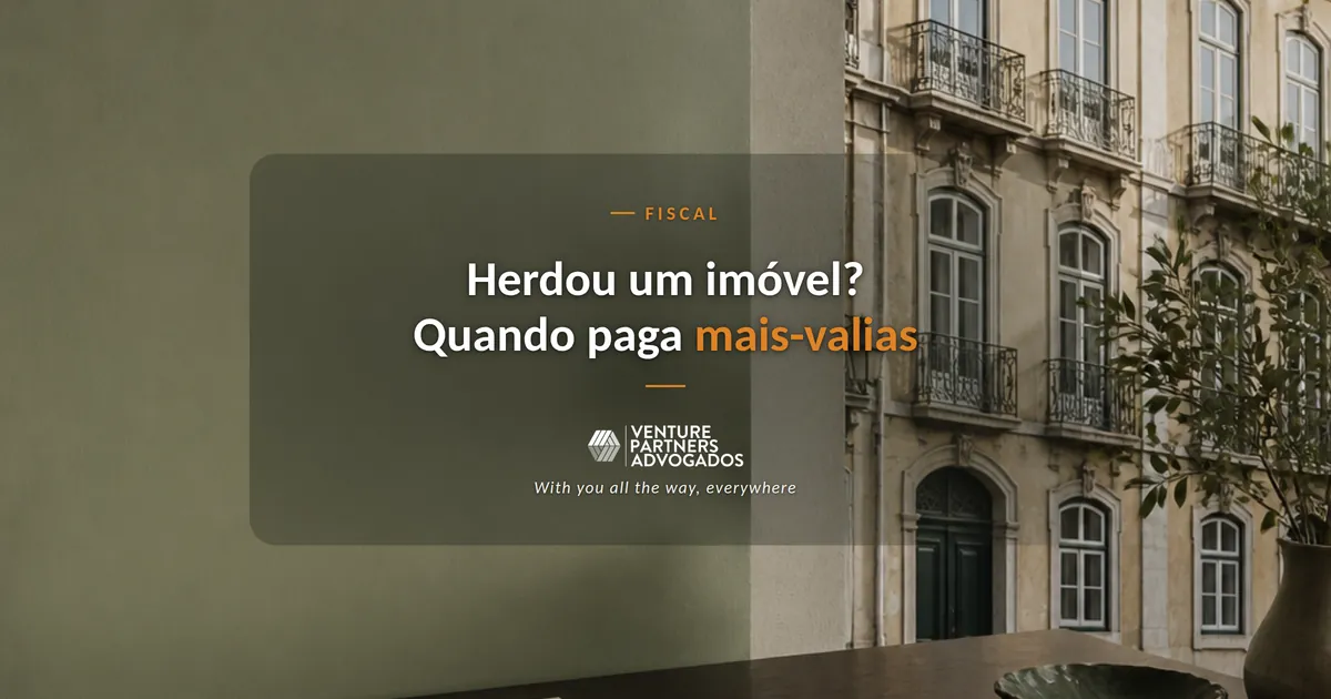 Casa herdada, tema das mais-valias em IRS na venda