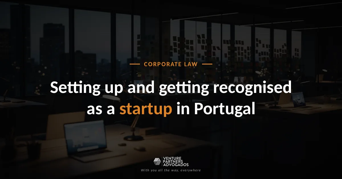 Working environment of a technology startup, illustrating the process of creating and recognising startups in Portugal